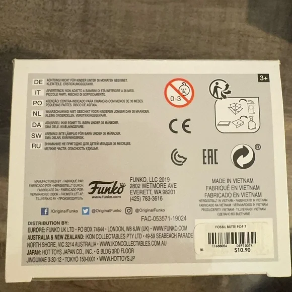 Funko Toy Story 4 Forky Vinyl Figure - Red and White - Picture 5 of 5